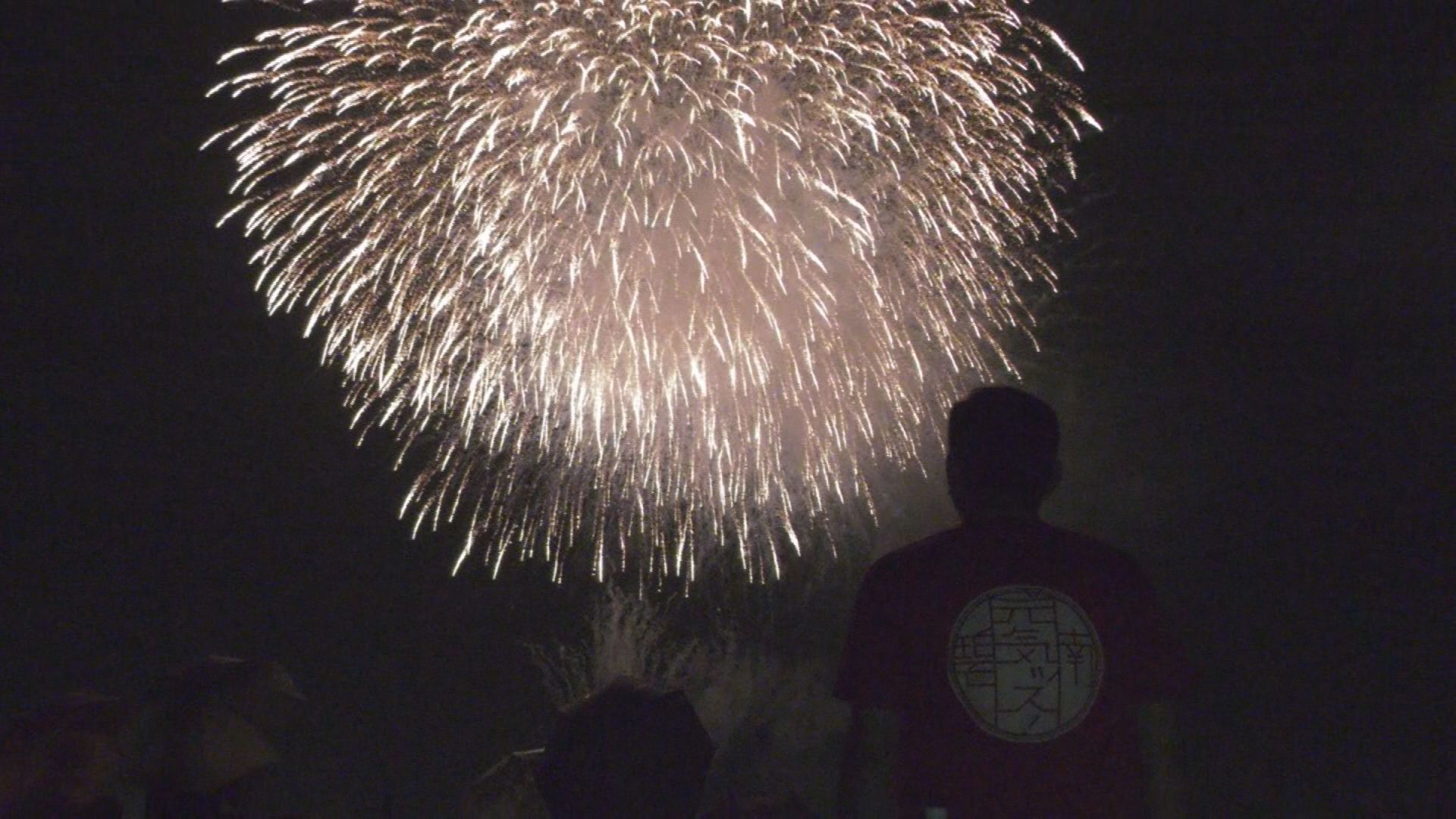 サプライズ打ち上げ花火 果たして撮影は 碧南市