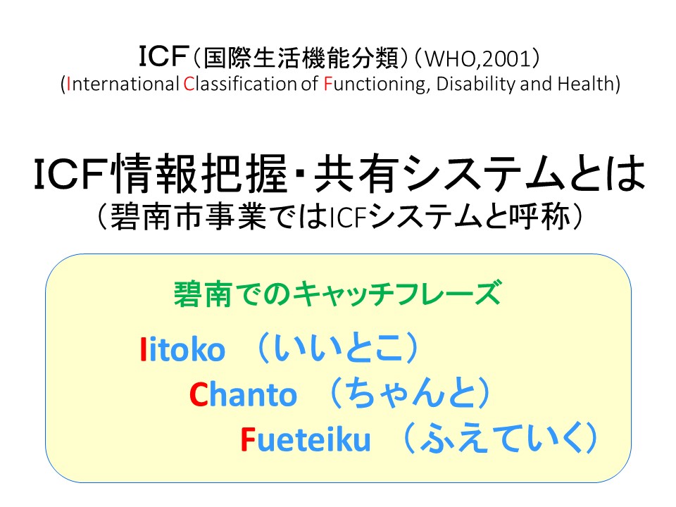 碧南市ICFキャッチフレーズ