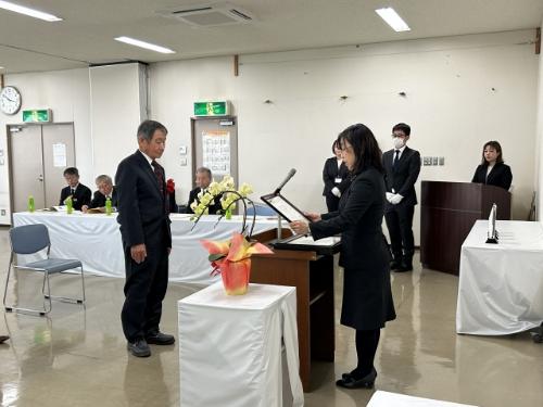 農業振興顕彰表彰式1