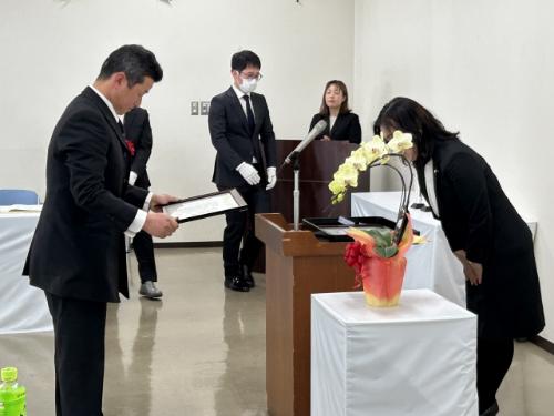 農業振興顕彰表彰式2