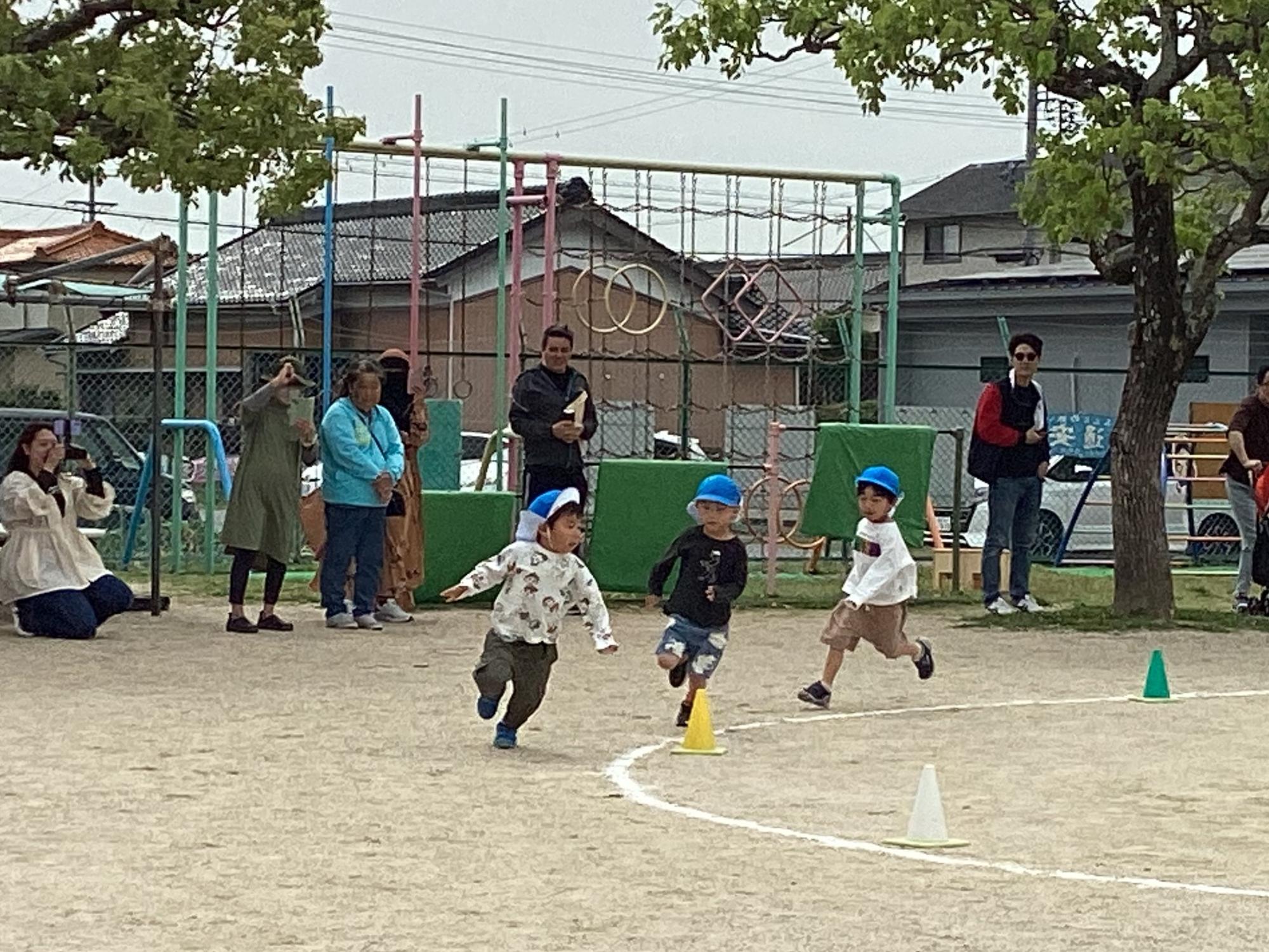 5歳児かけっこ