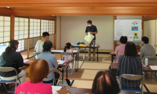 令和7年度折り紙教室 当日の様子1