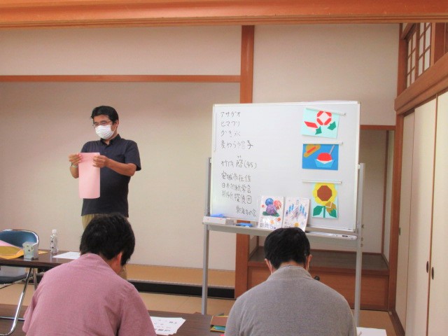 令和7年度折り紙教室 当日の様子2