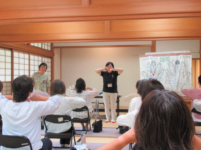 令和7年度指ヨガ教室 当日の写真2