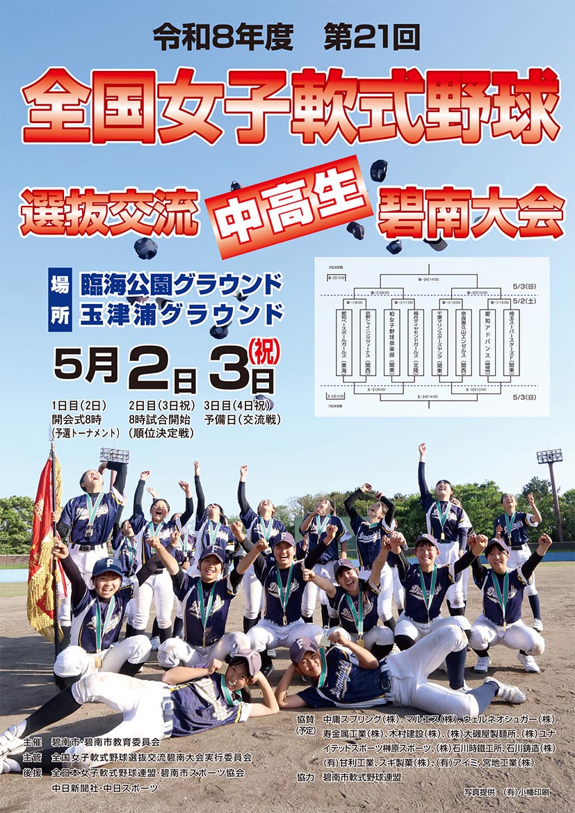第21回全国女子軟式野球選抜交流碧南大会