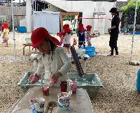 R8ばら組水遊び