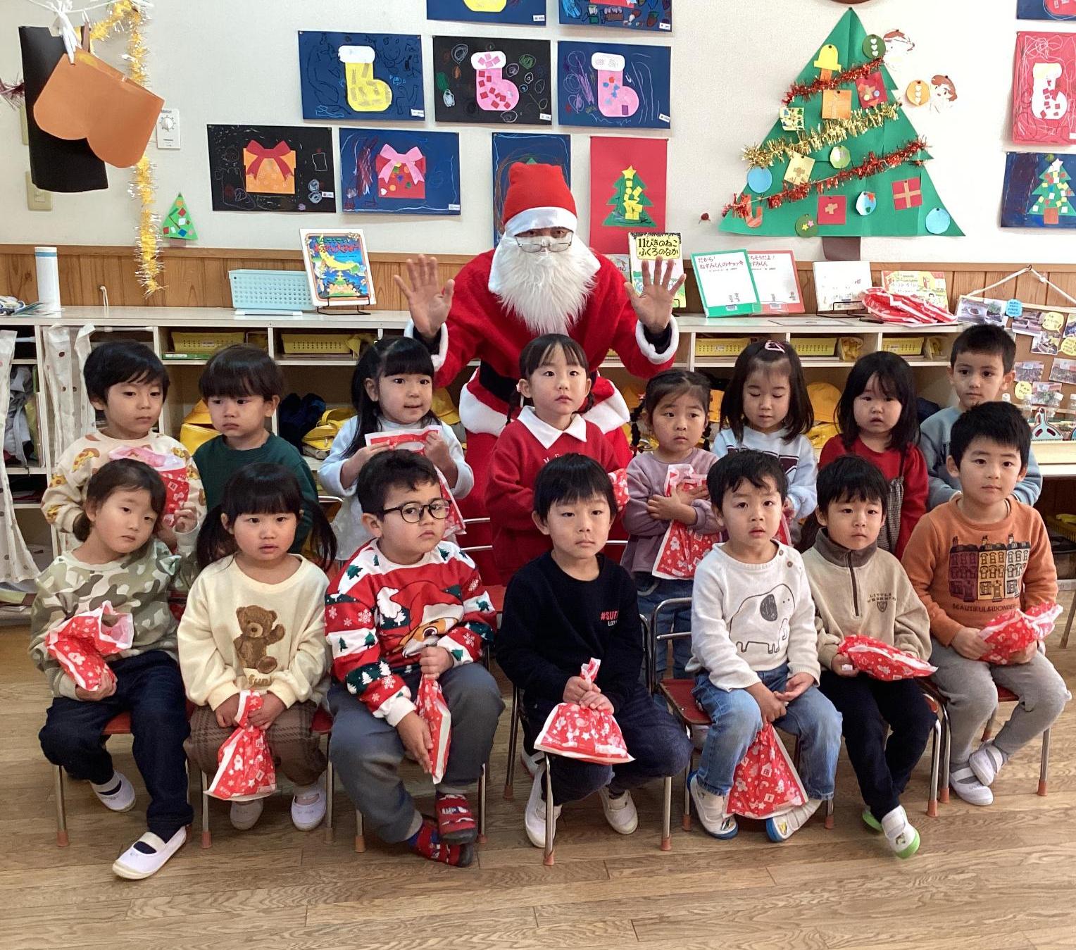 クリスマス会年少児