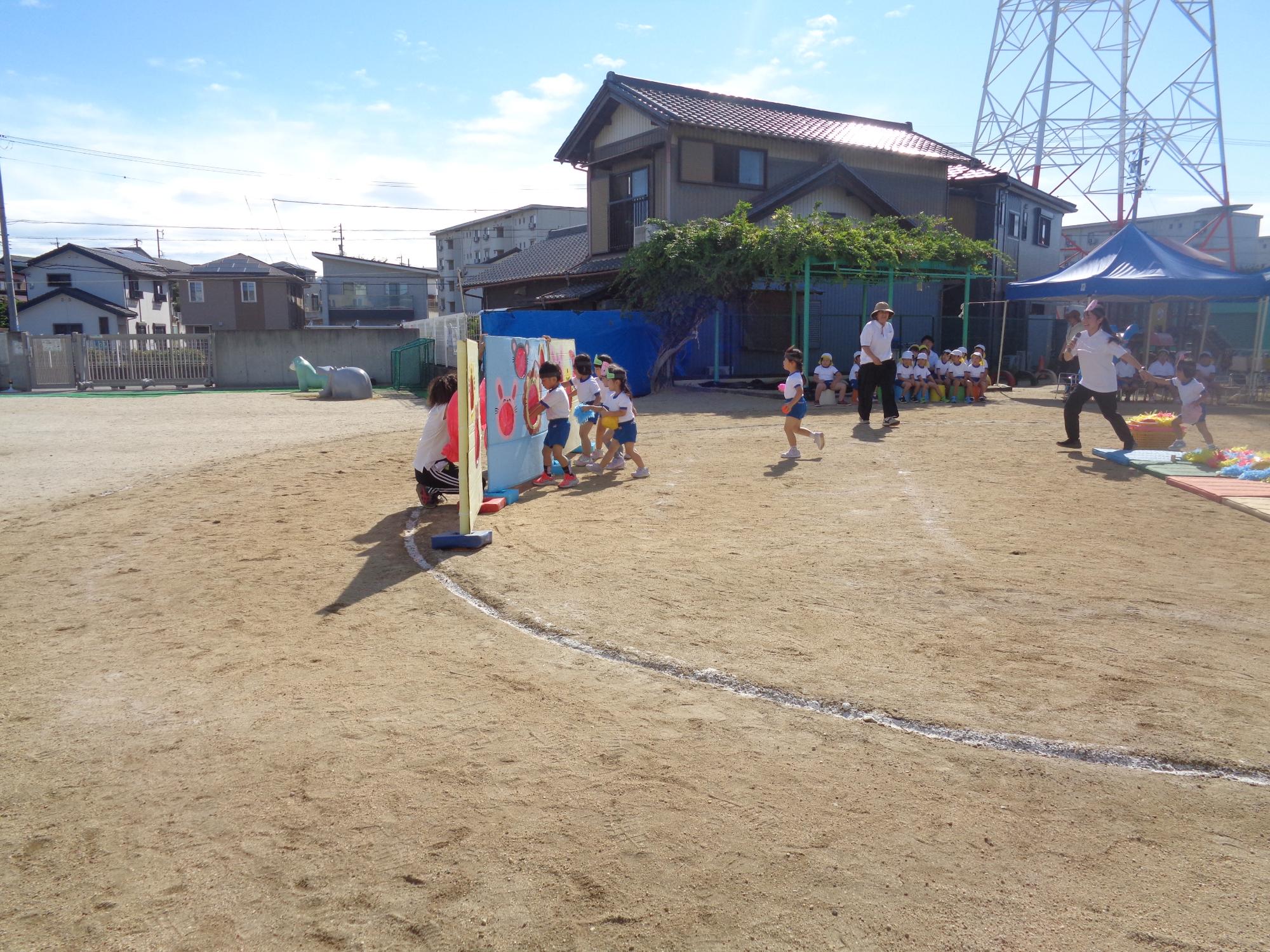 3歳児 運動会1