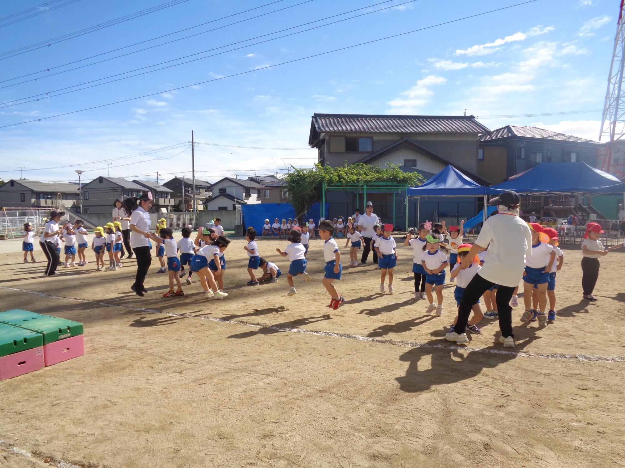 3歳児 運動会2