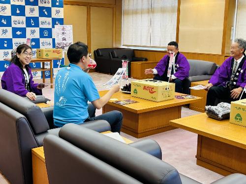しょうがしそ部会表敬訪問7