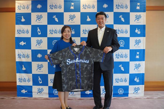 7月16日（木曜日）表敬訪問（シーホース三河2025-2026シーズン報告）