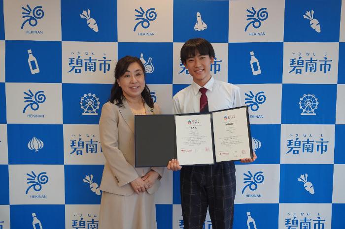 8月12日（水曜日）表敬訪問（サイエンスキャッスルジャパン2026結果報告）