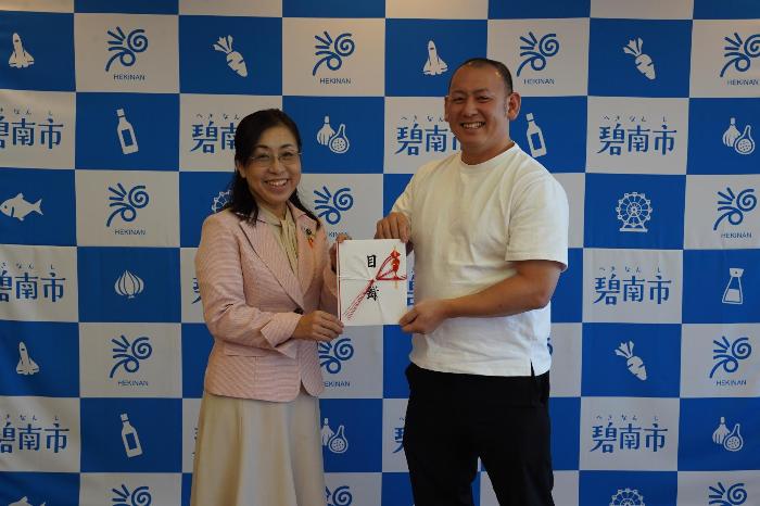 11月17日（月曜日）感謝状贈呈式（大野精工株式会社）