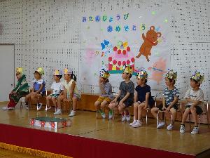 5人誕生会