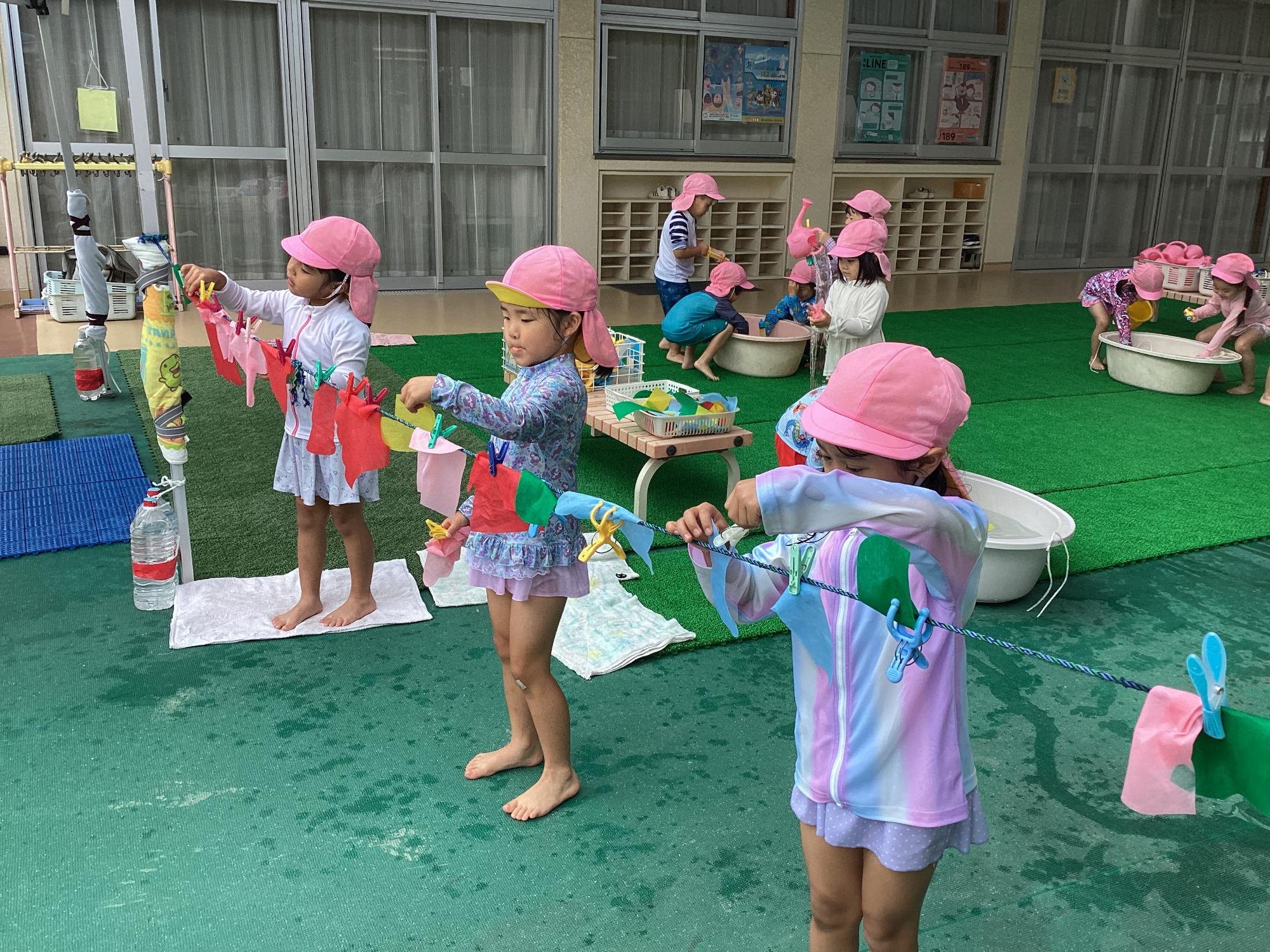 4歳児洗濯物