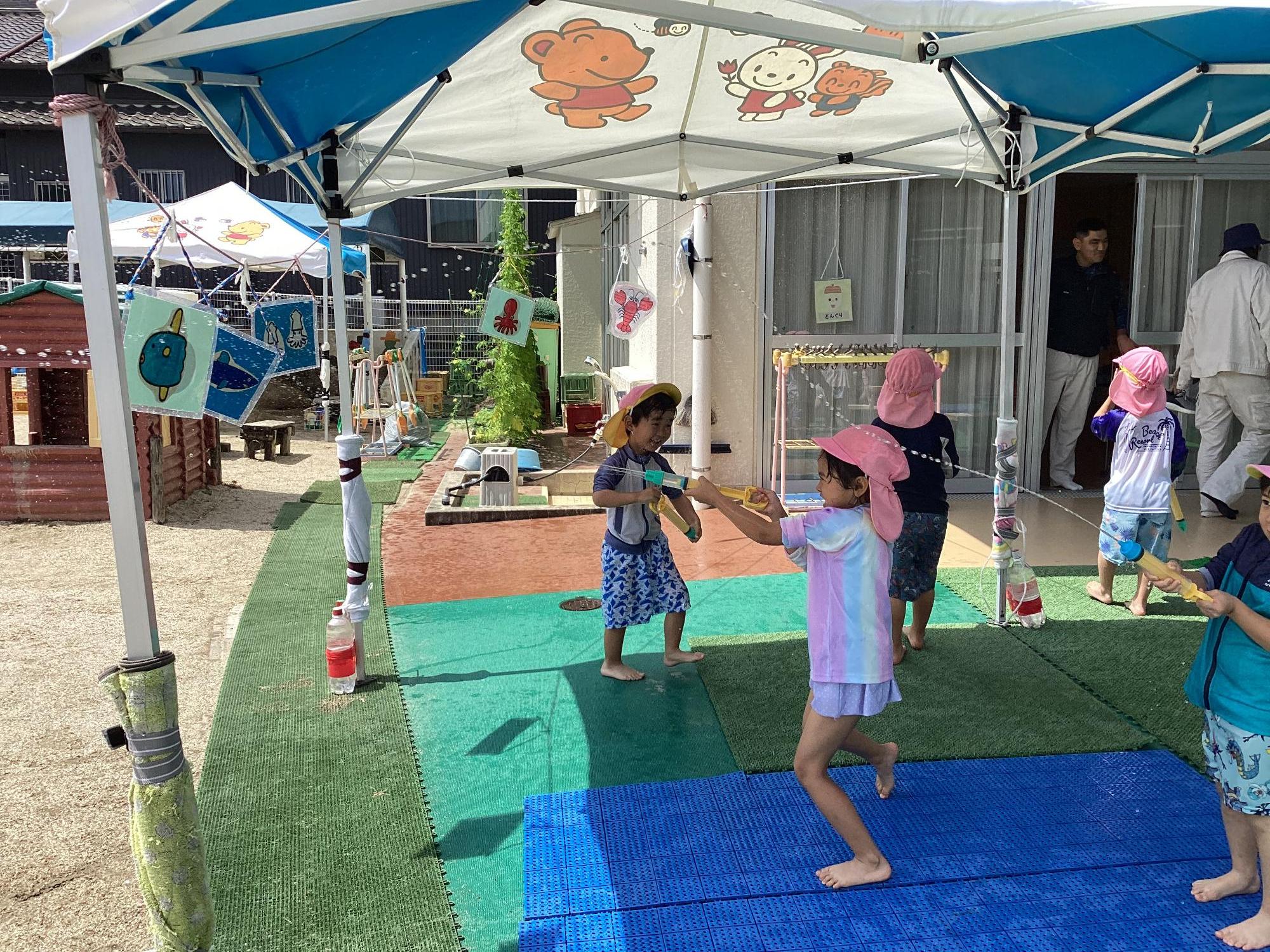 4歳児 水遊び