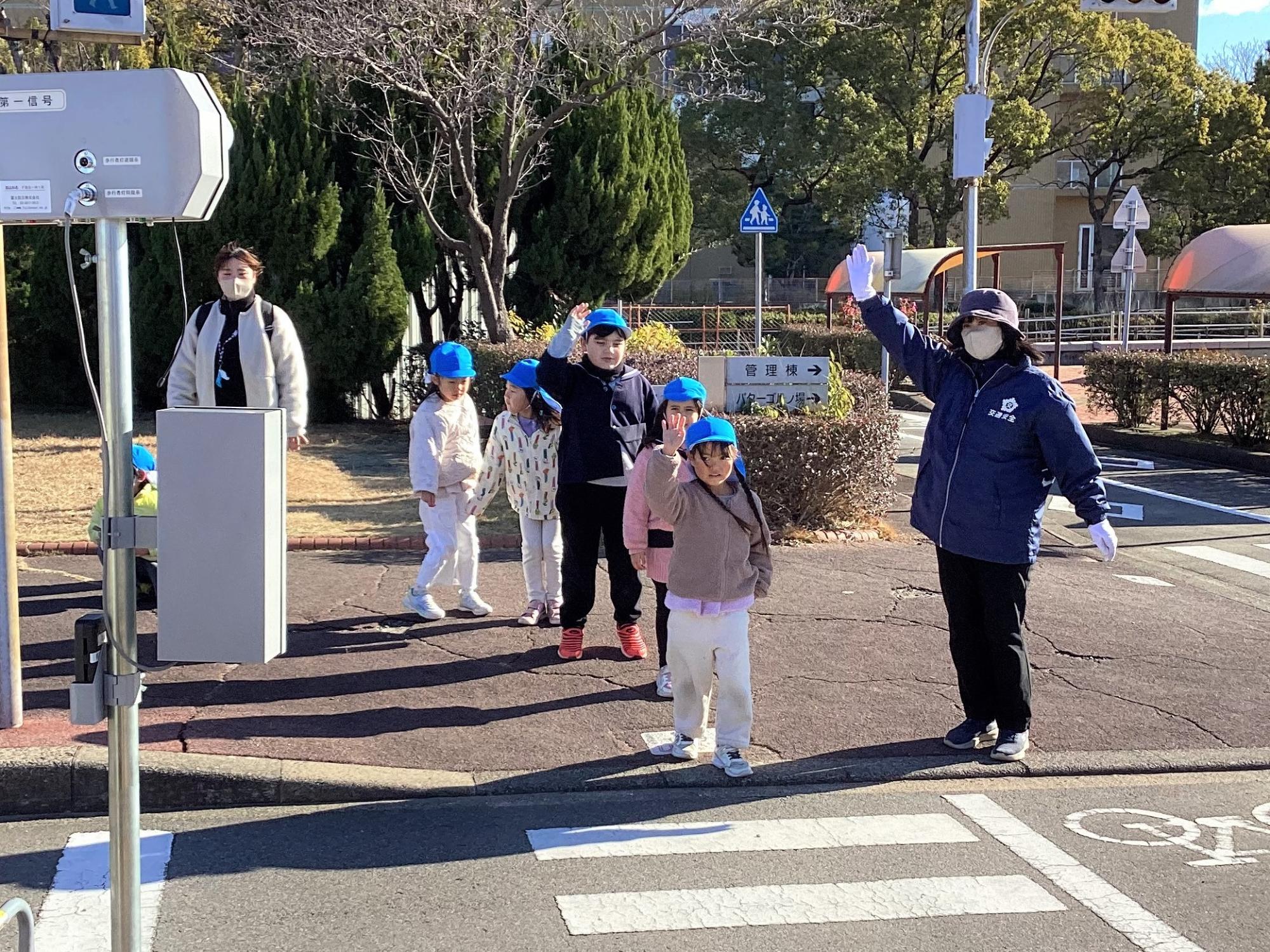5歳児 明石公園 交通教室