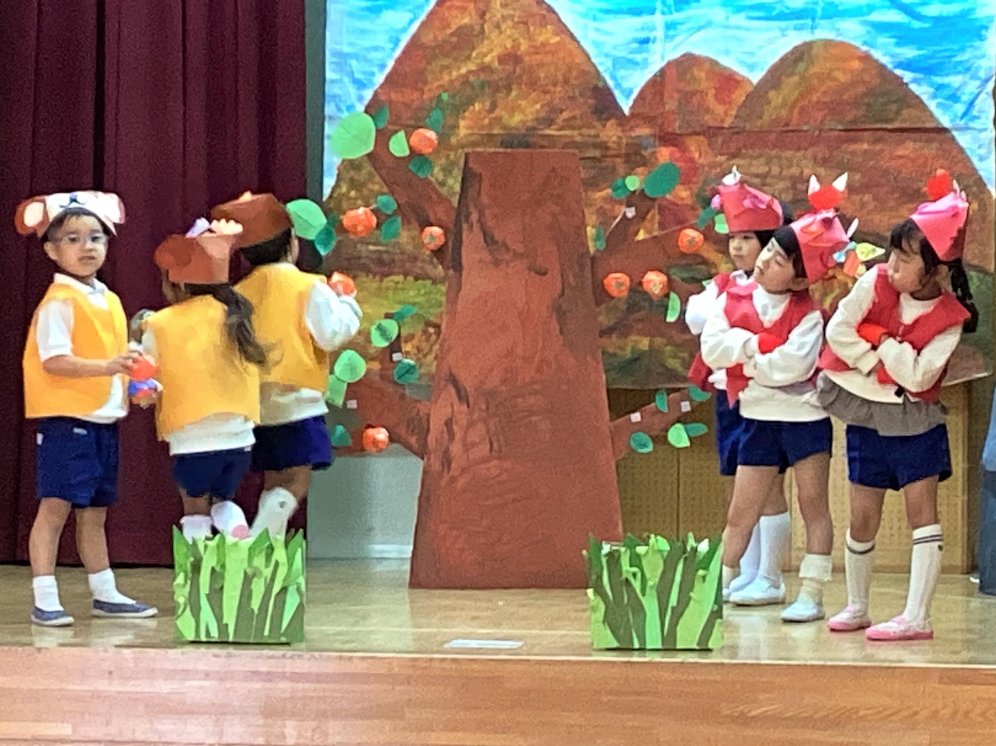 5歳児 さるかに