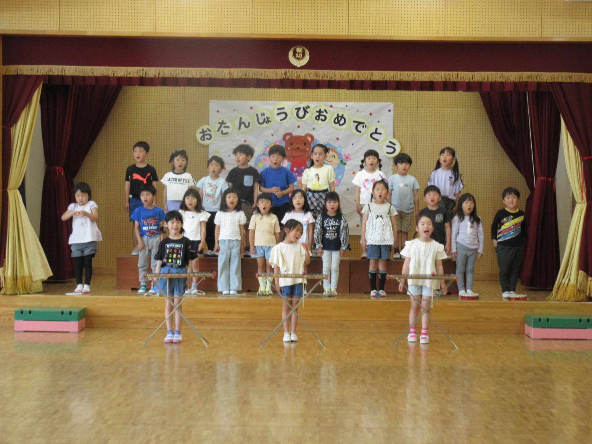 5歳児 歌