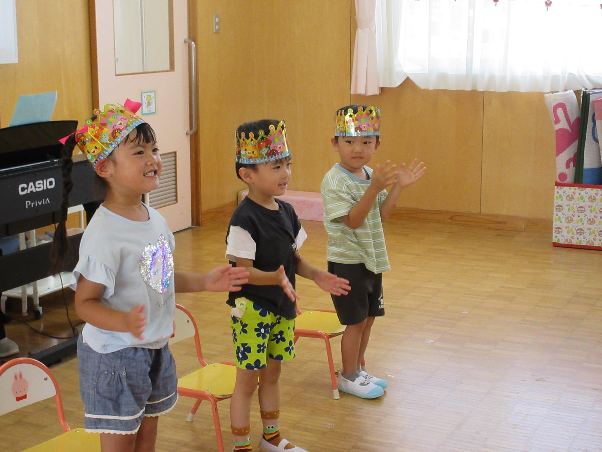 3歳児誕生会