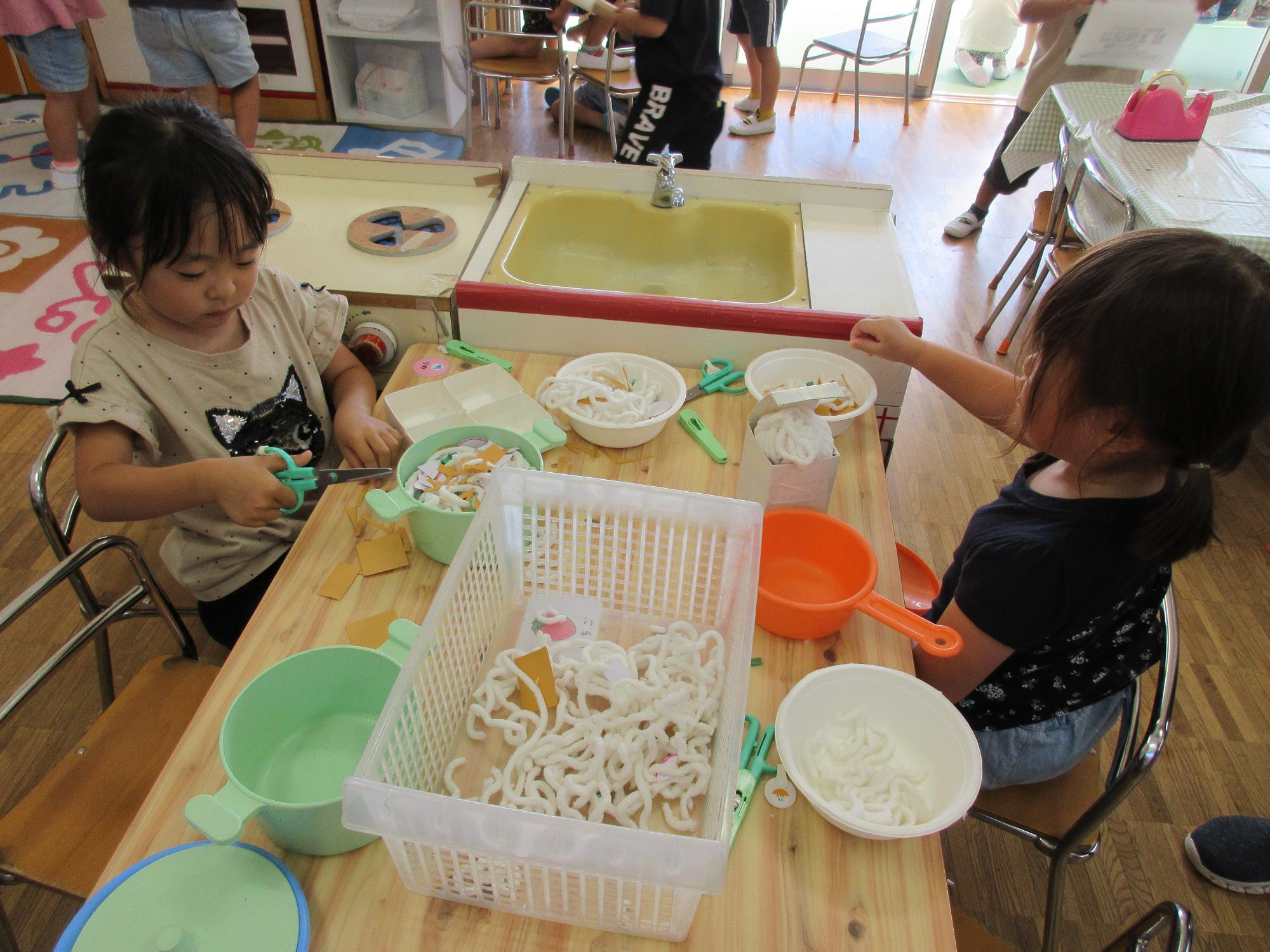 4歳うどん