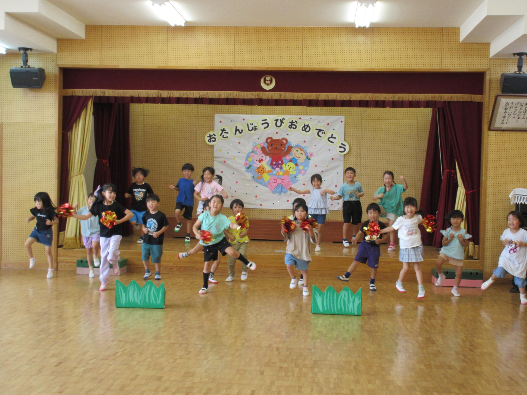 5歳児演技