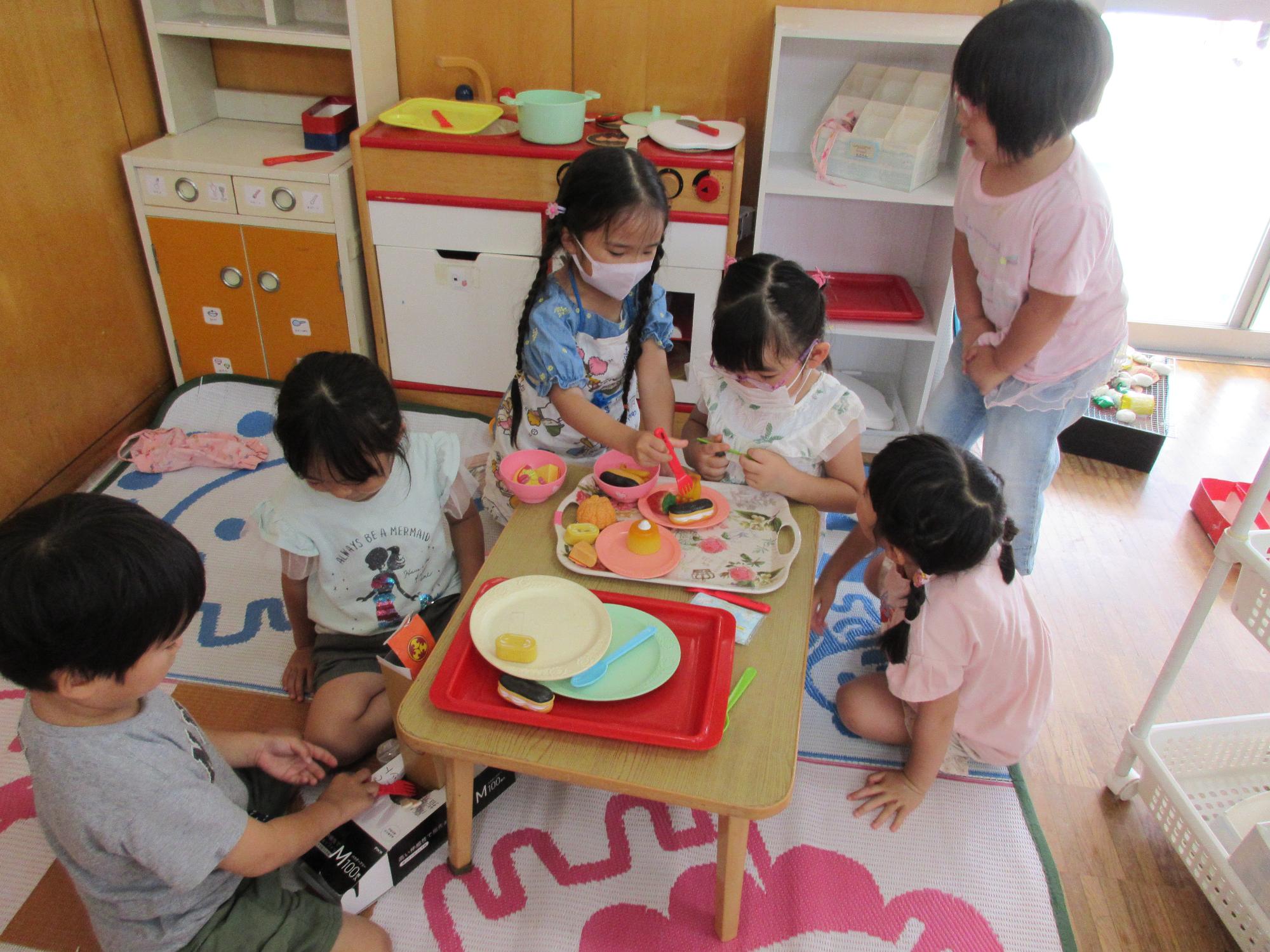 4歳児ままごと
