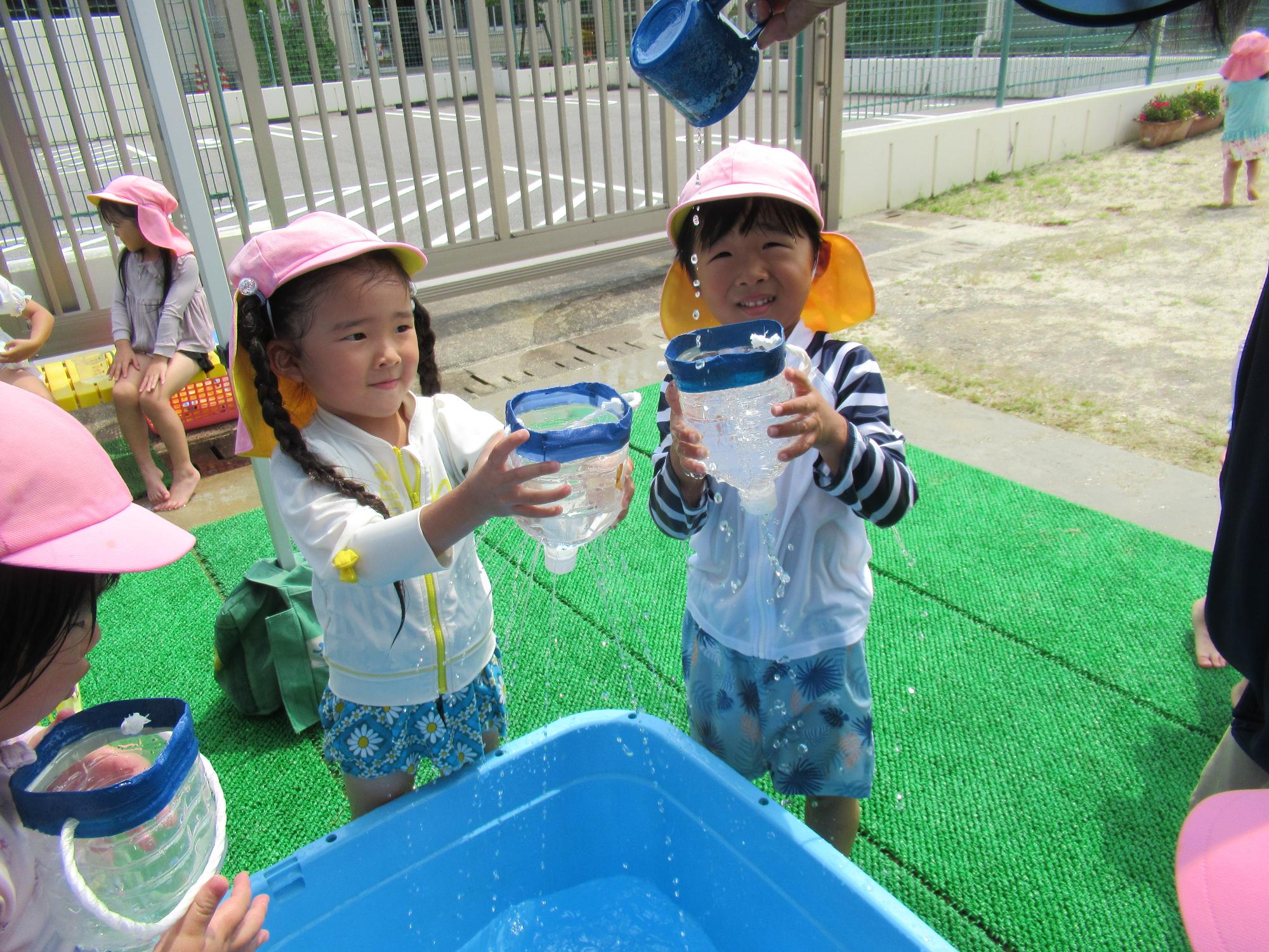 4歳水遊び