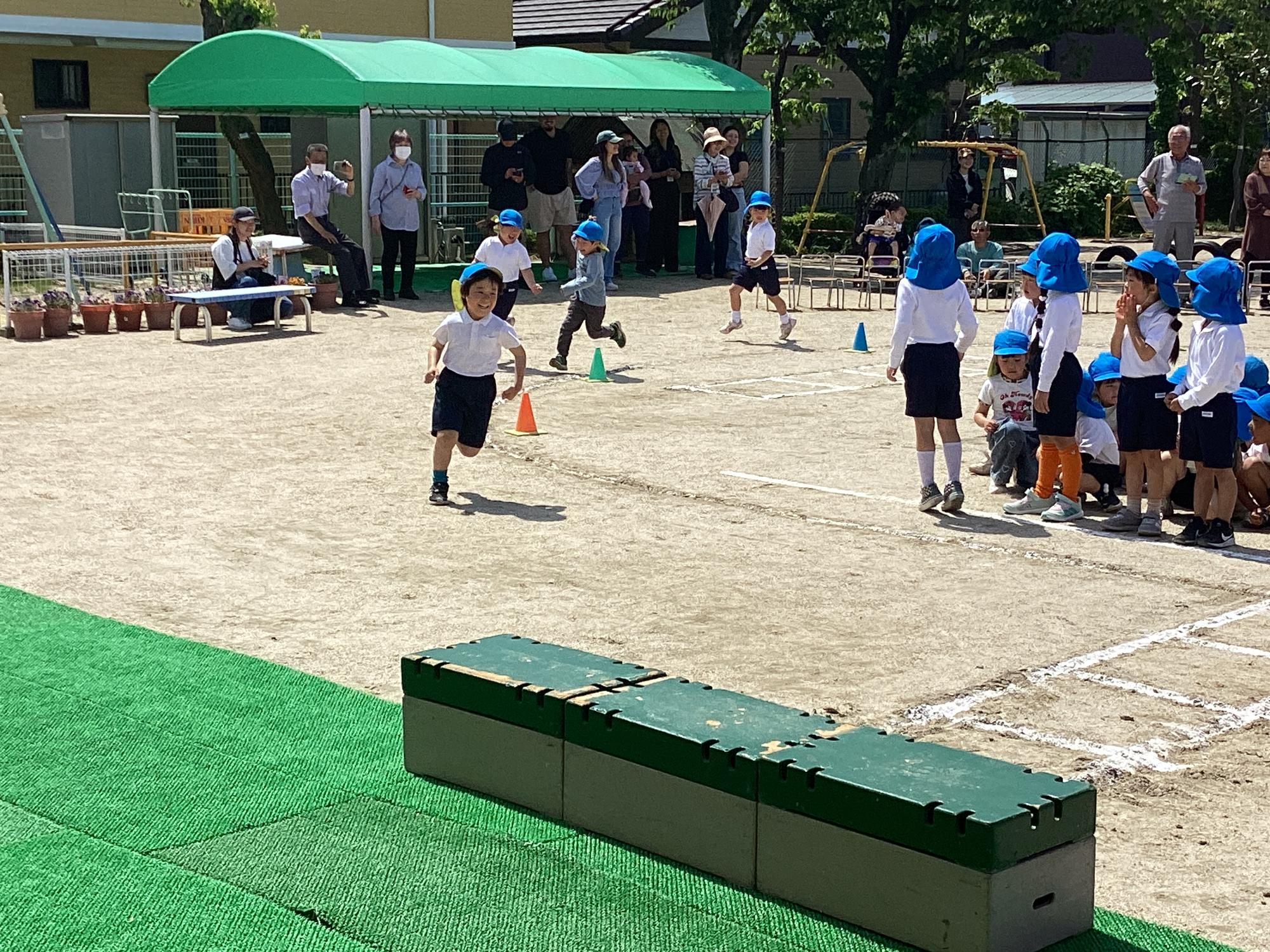 5歳児かけっこ