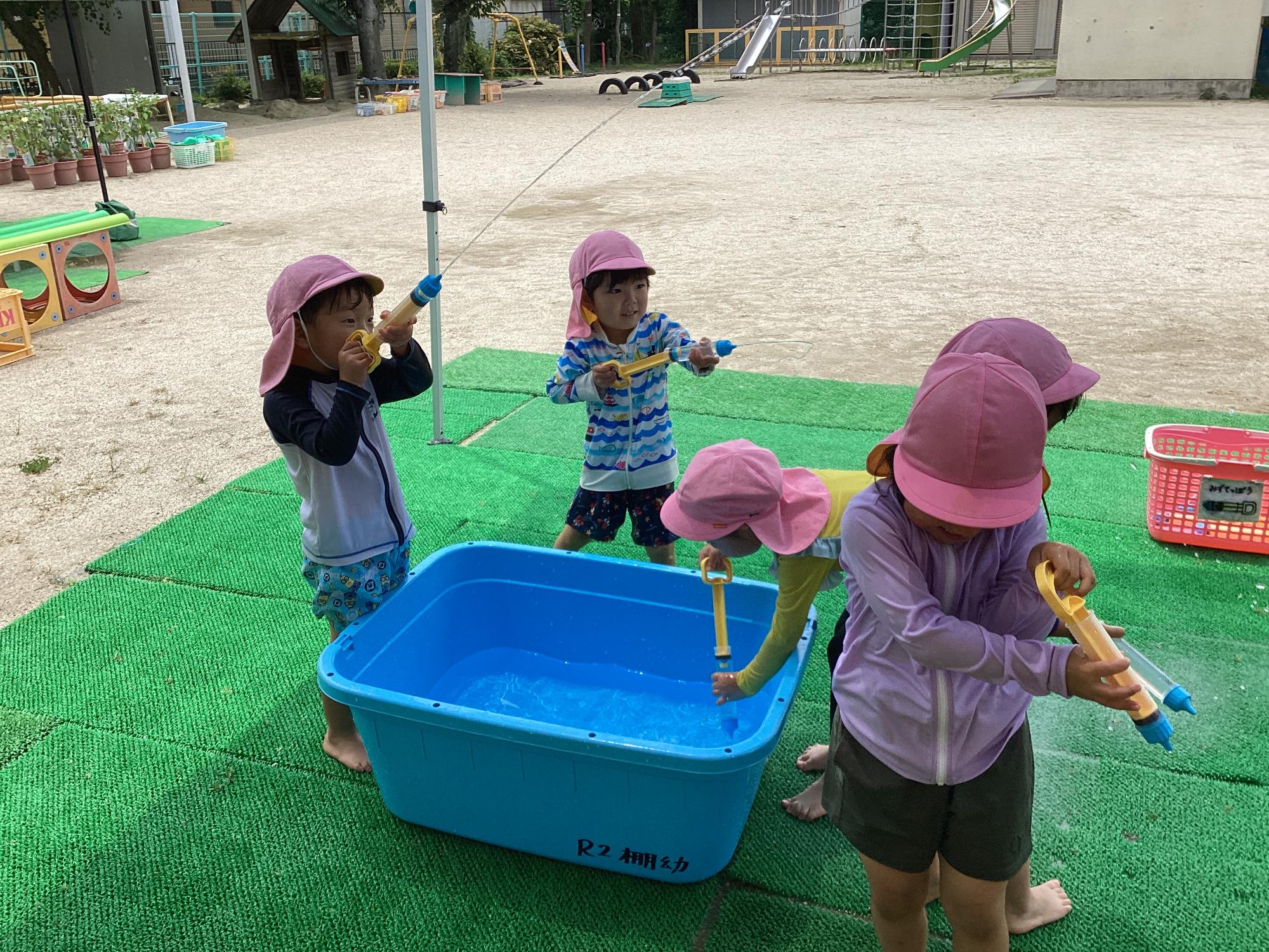 4歳水遊び2