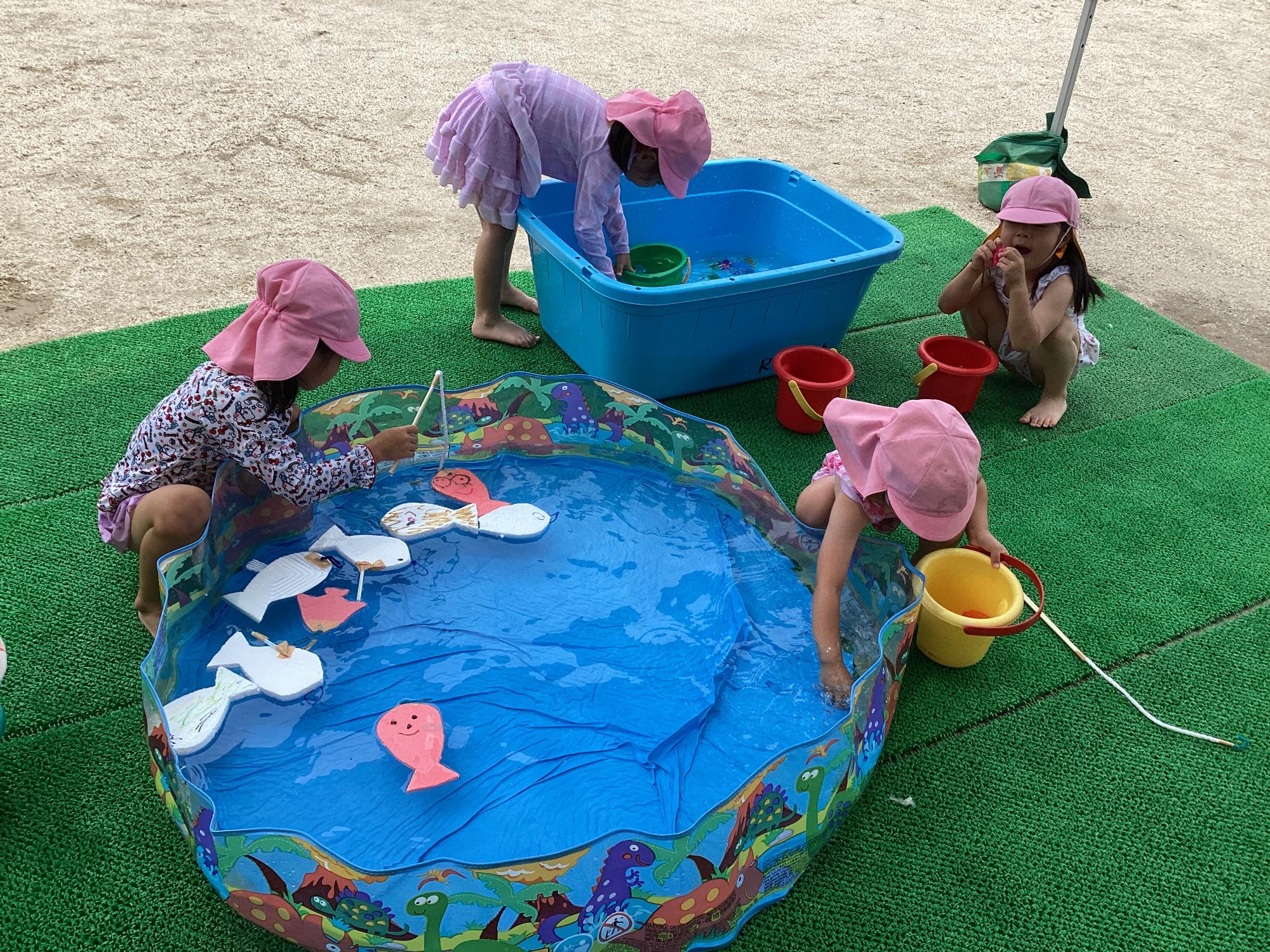 4歳水遊び2