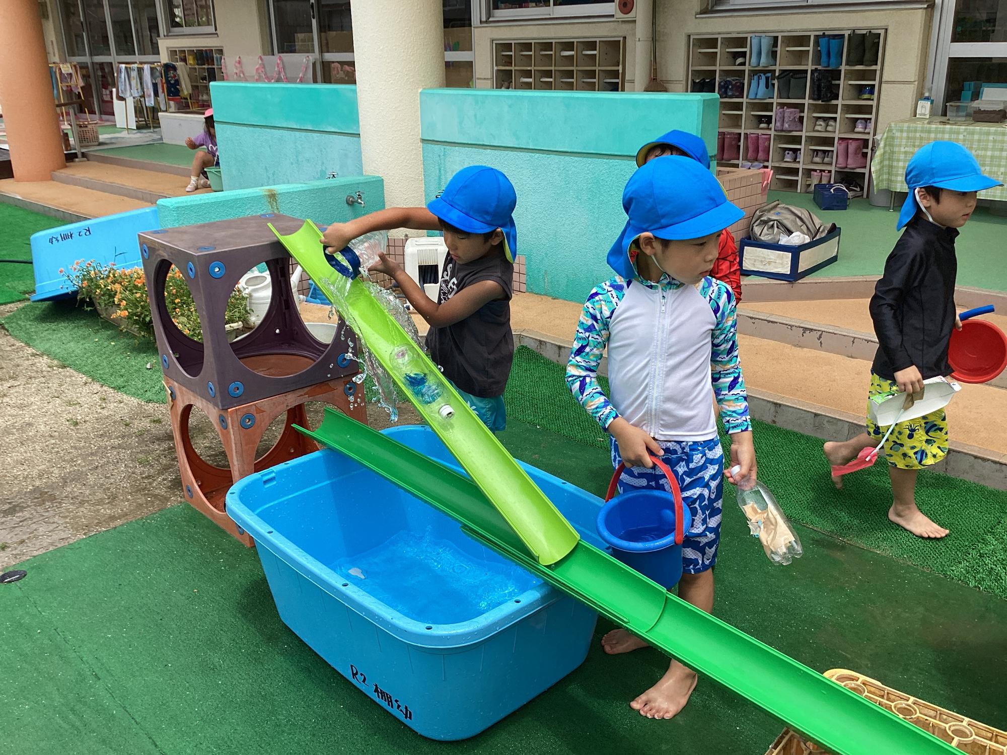 5歳水遊び1