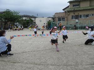 4歳児 かけっこ