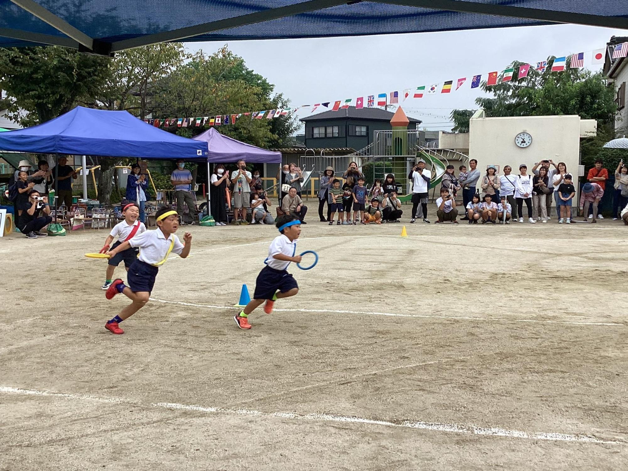 5歳児リレー