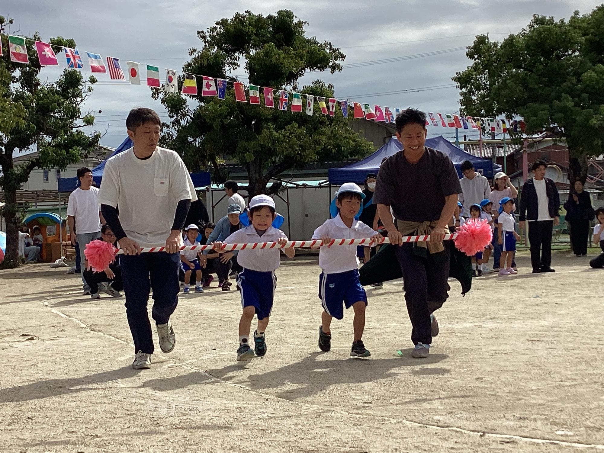 5歳児 親子競技