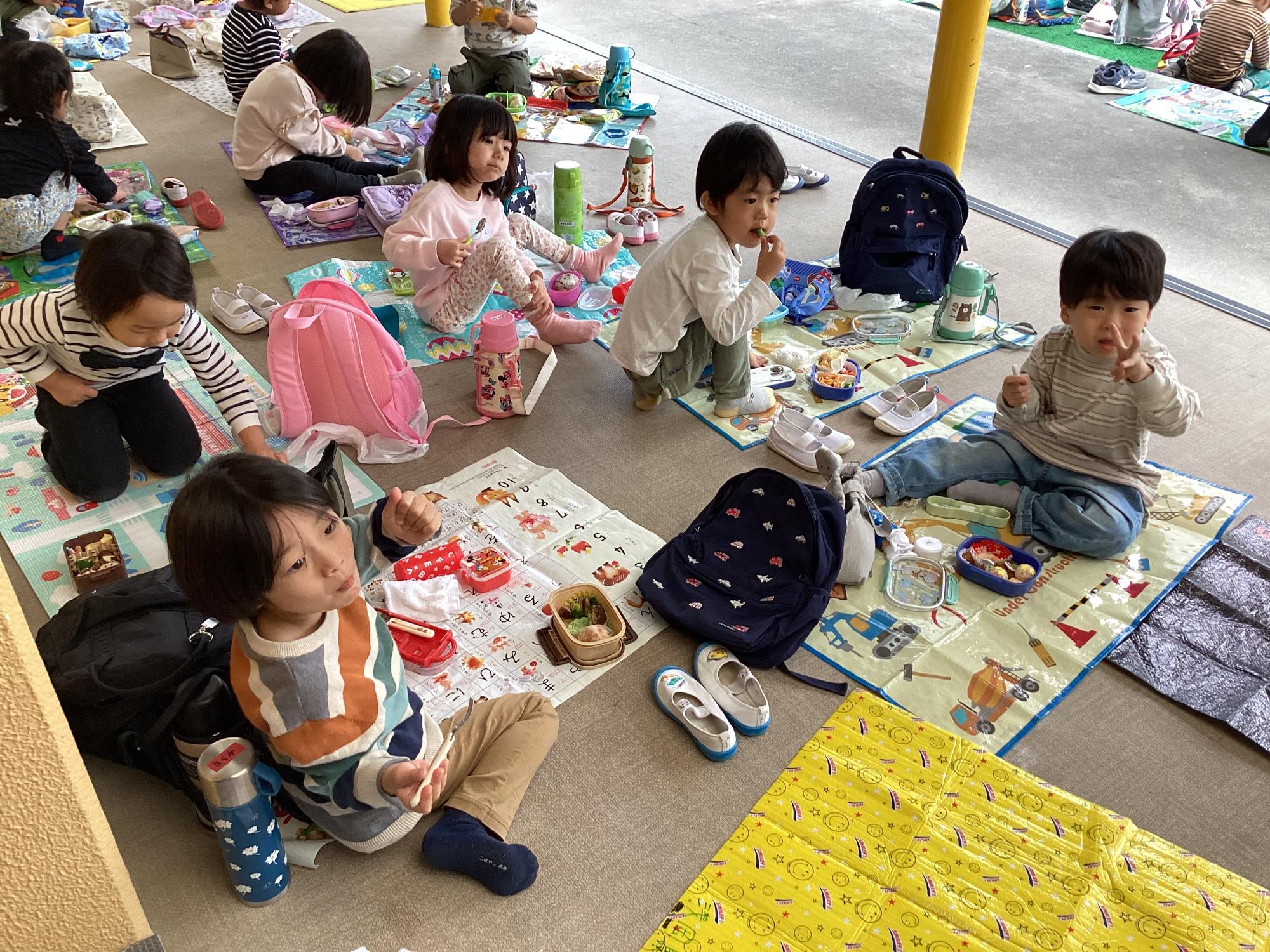 3歳児遠足 お弁当
