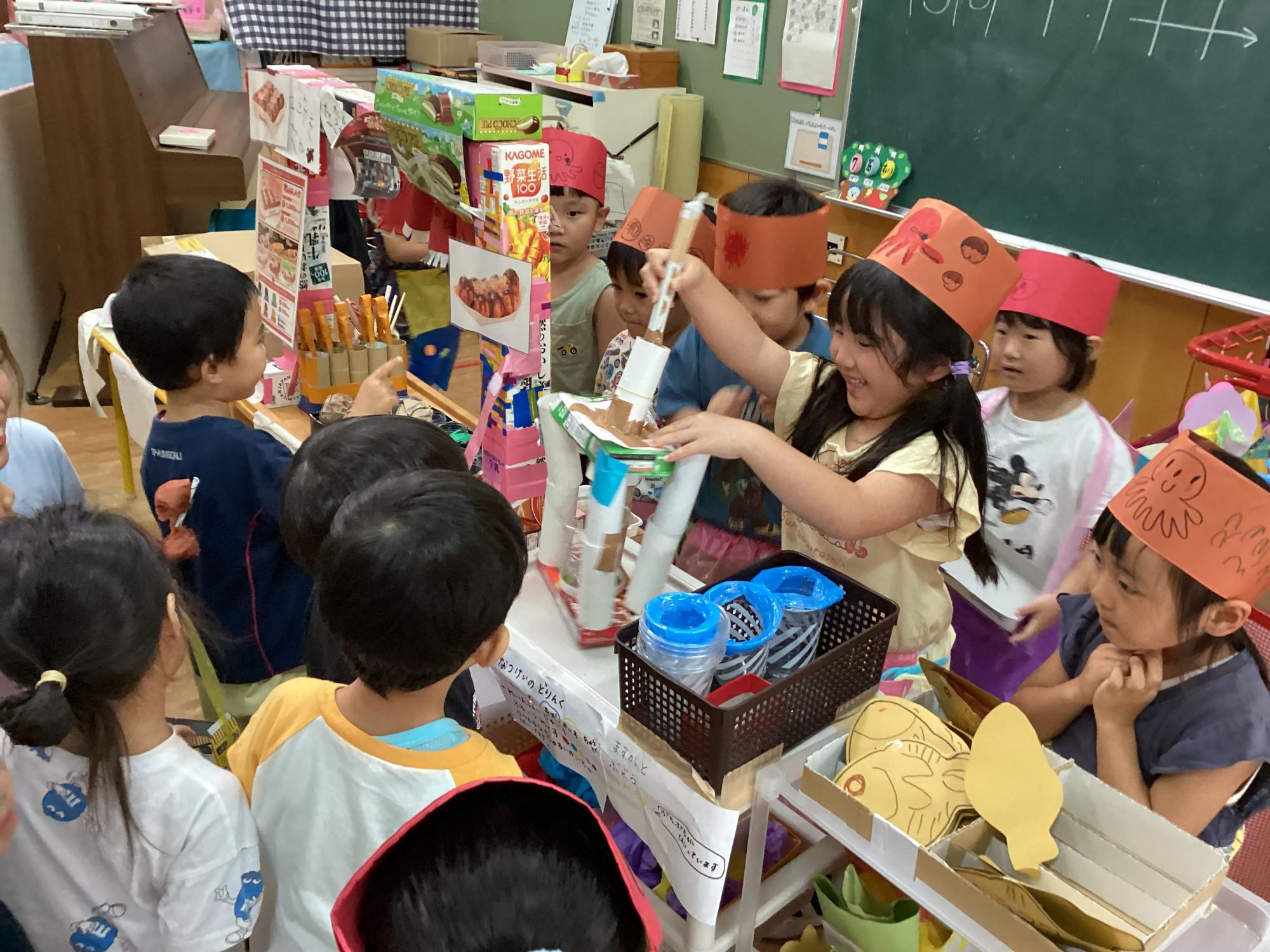 4歳児 お店屋さんごっこ