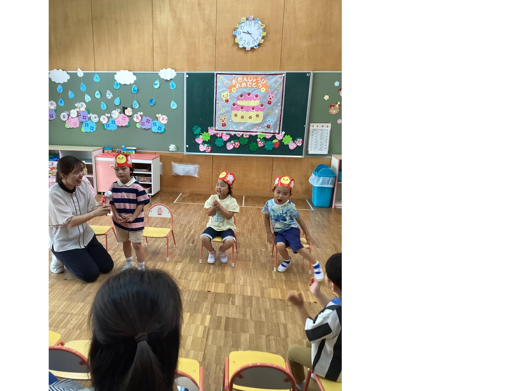 3歳児 自己紹介