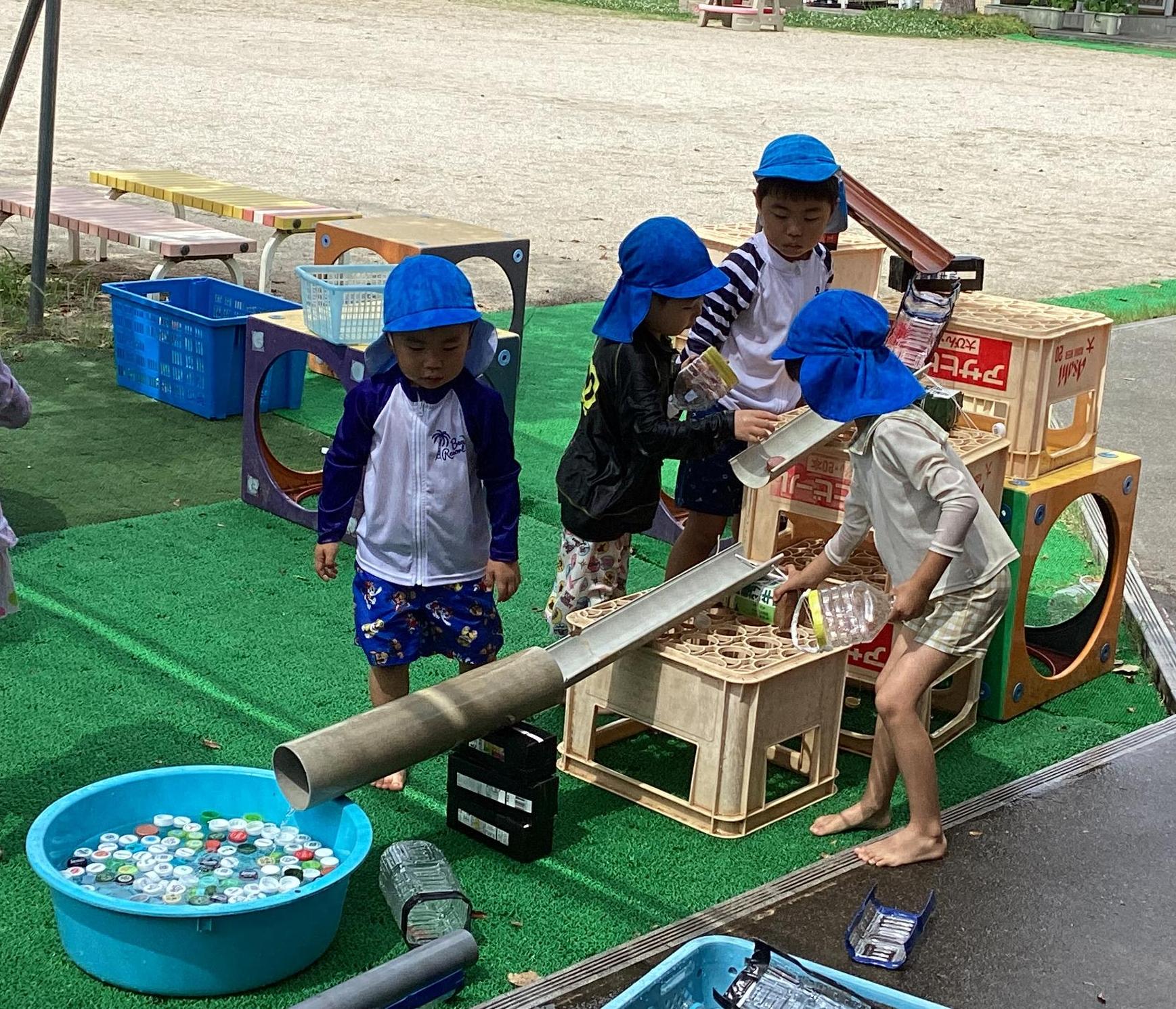 5歳児水遊び