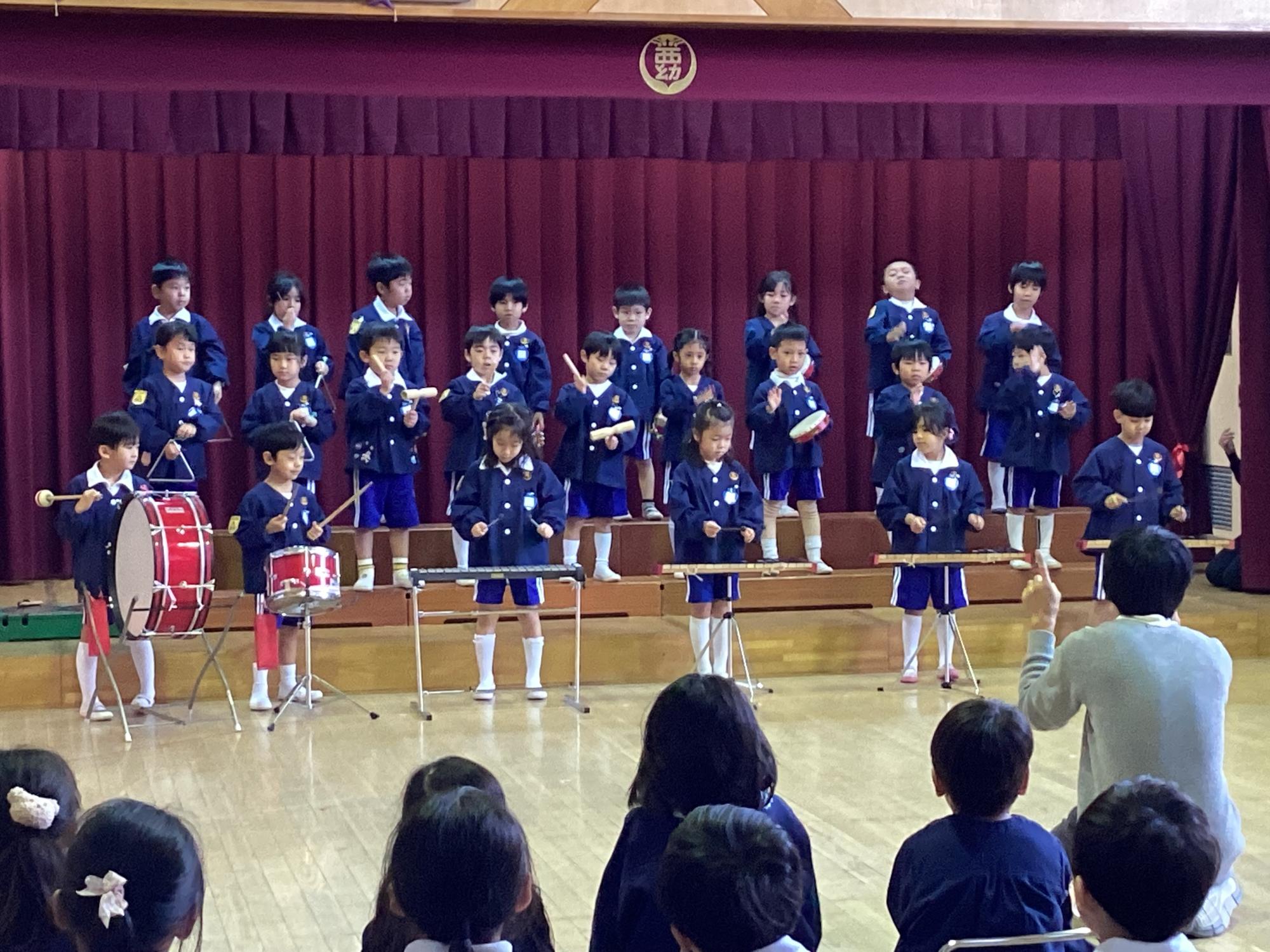 5歳児 歌と楽器