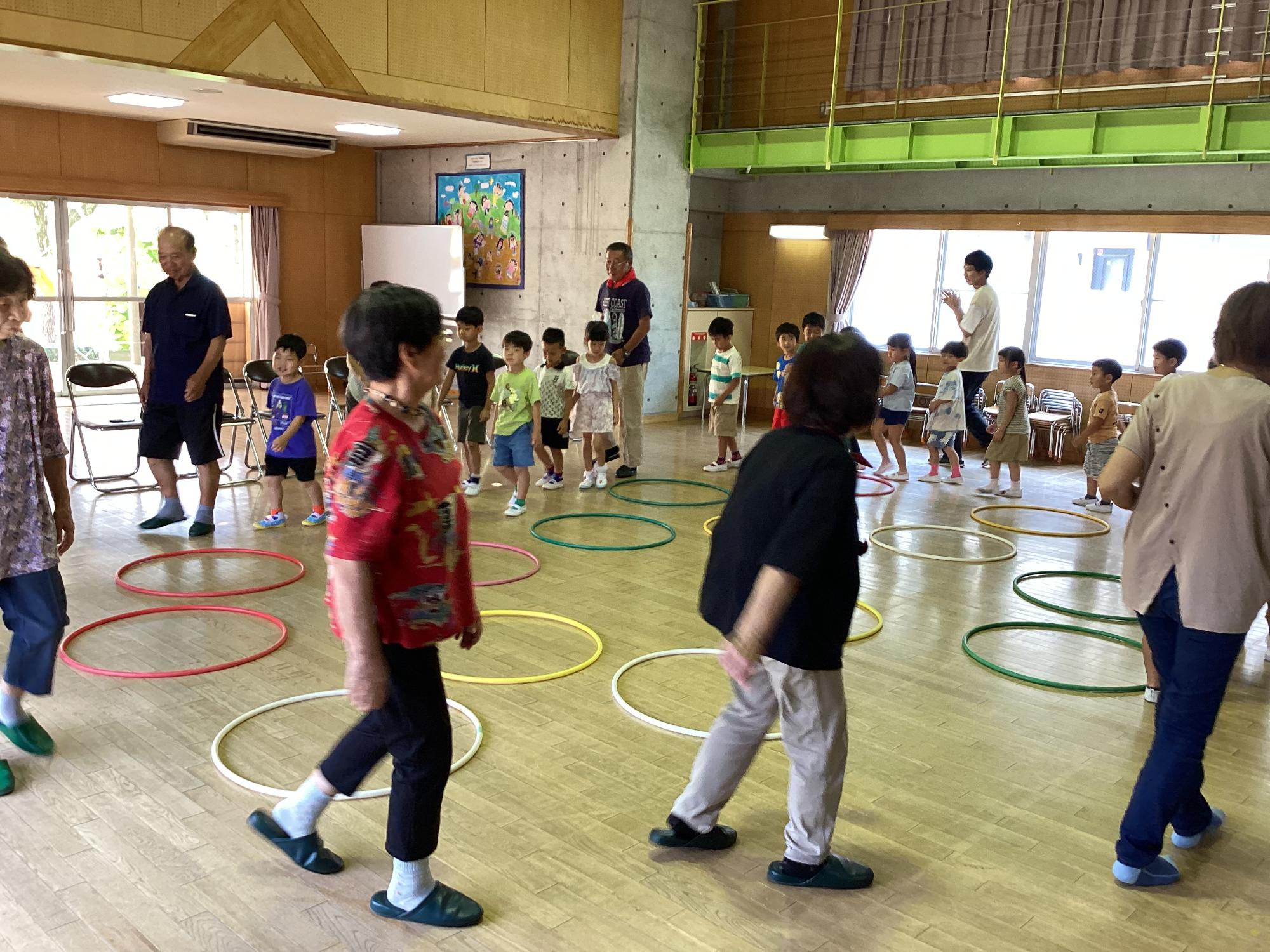 5歳児ふれあい遊び