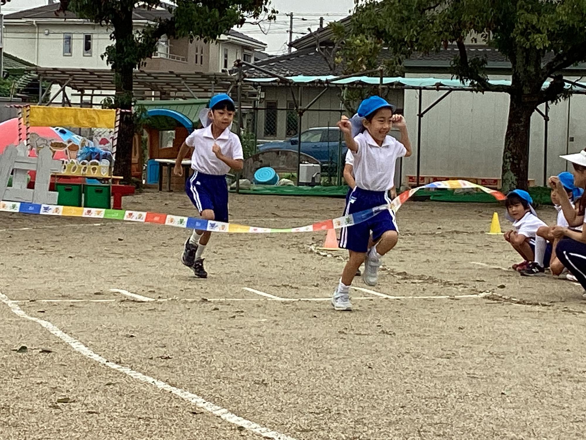 R7 5歳児  かけっこ