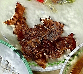 豚肉のいちじくソース