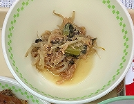 ちんげんさいの煮びたし