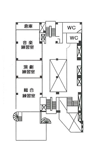 2階フロア図