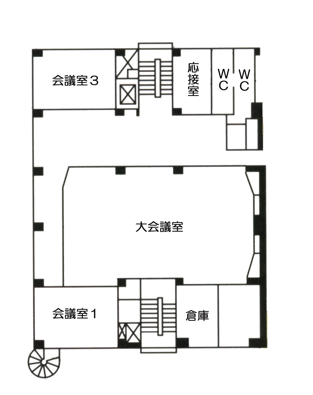 3階フロア図