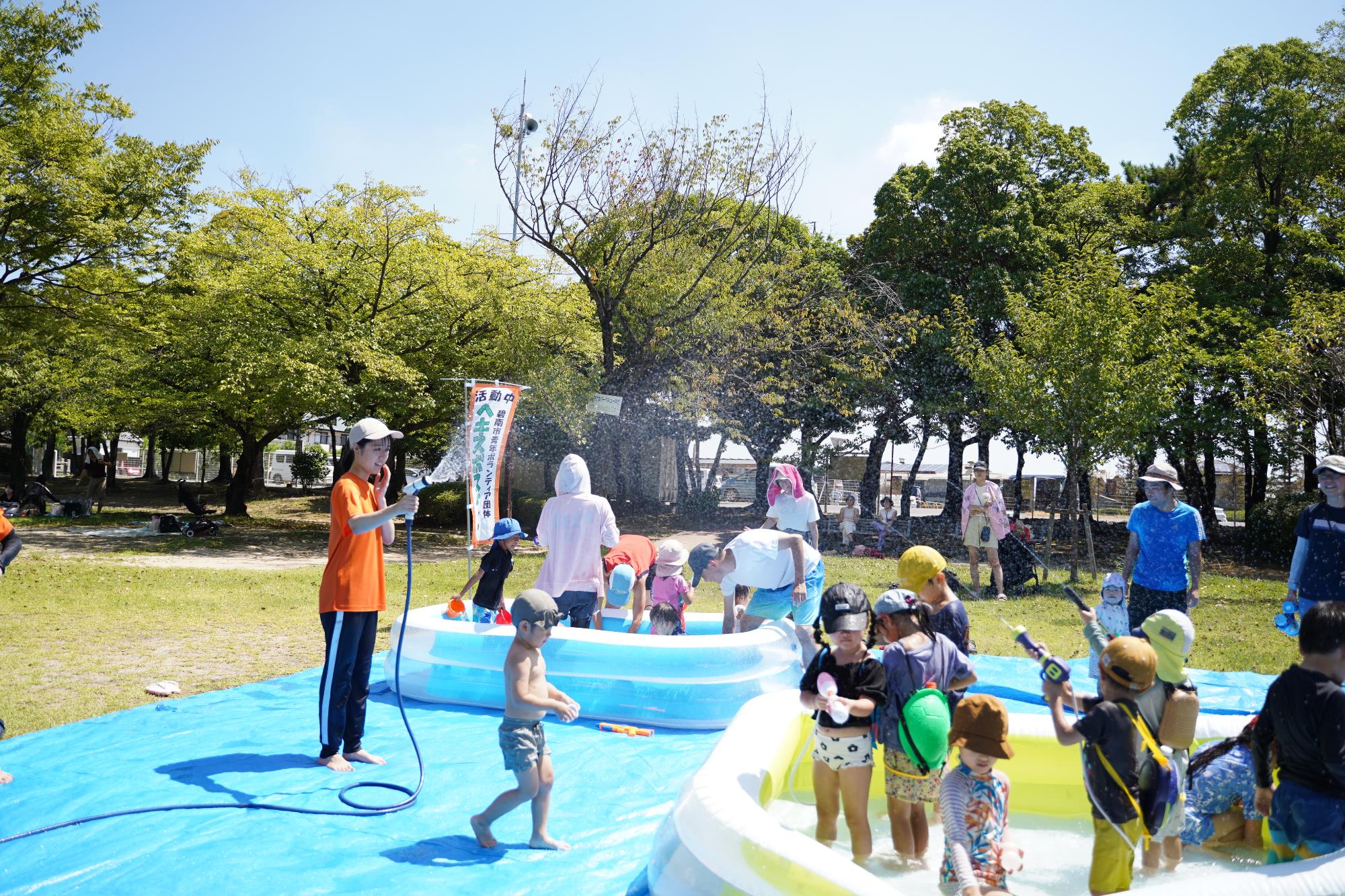 1stイベント水遊び