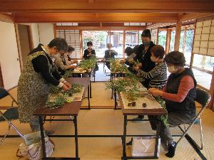 和の歳時記教室の様子