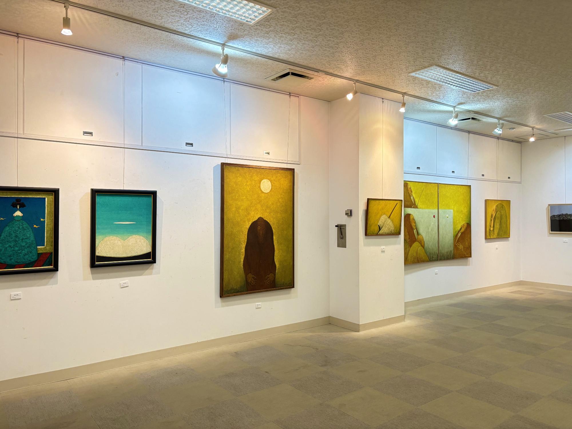 令和7年度 市橋安治展 展示の様子2