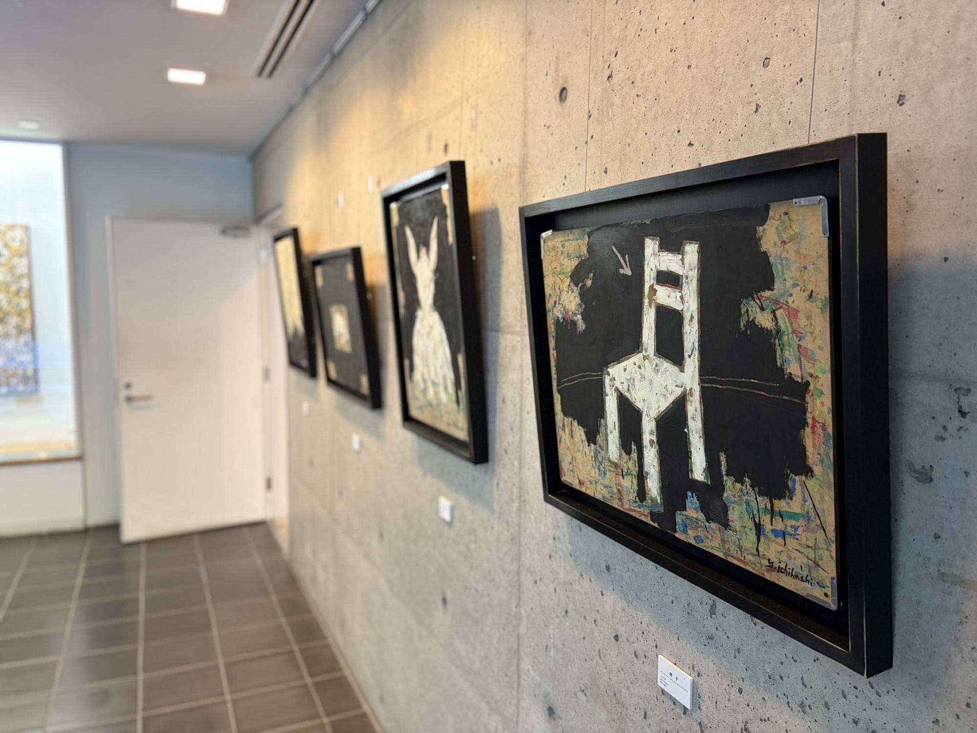 令和7年度 市橋安治展 展示の様子1